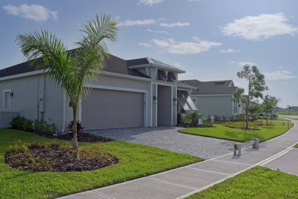 Residential Paver Driveway in Patterson, LA